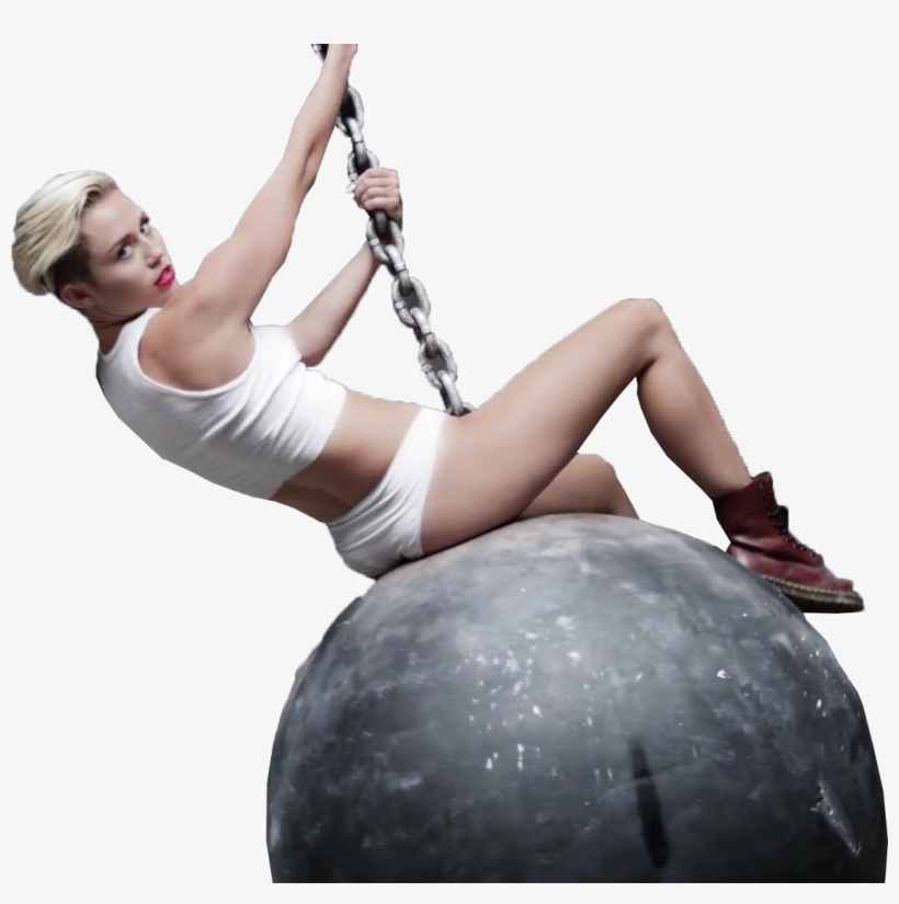 Wrecking Ball - Miley Cyrus Wrecking Ball Png, transparent png download