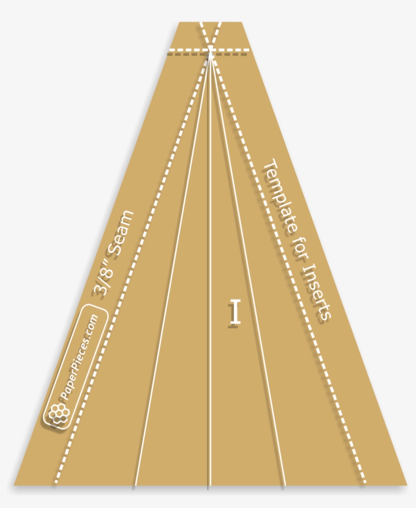 Distinctive Dresdens Complete Paper Piece Pack - Triangle, transparent png download