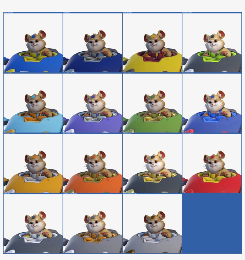 Click For Full Sized Image Wrecking Ball / Hammond - Overwatch Wrecking Ball Custom, transparent png download