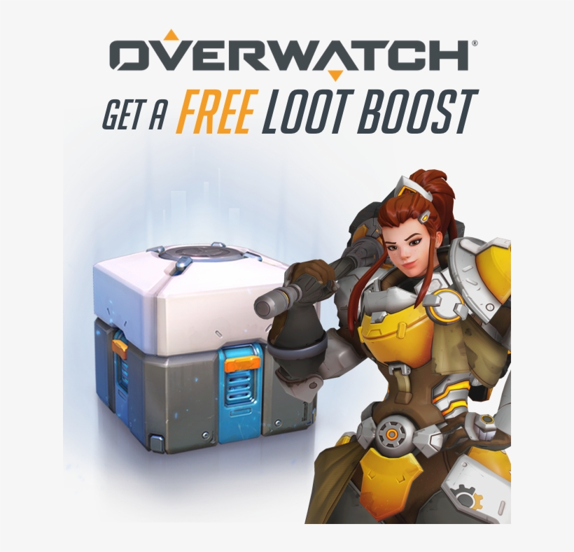 Get A Free Loot Boost - Overwatch, transparent png download