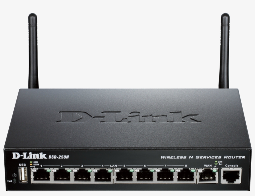 Dsr 250n Front - Dlink 250n, transparent png download