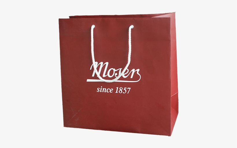 Paper Bag - Moser Crystal, transparent png download