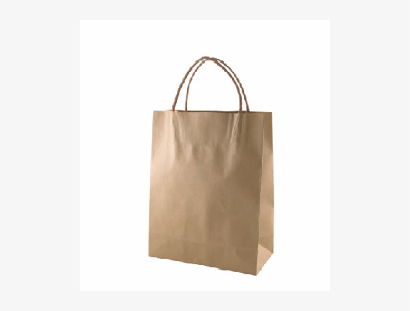 Budget Bags - Kraft Bag With Handles Png, transparent png download