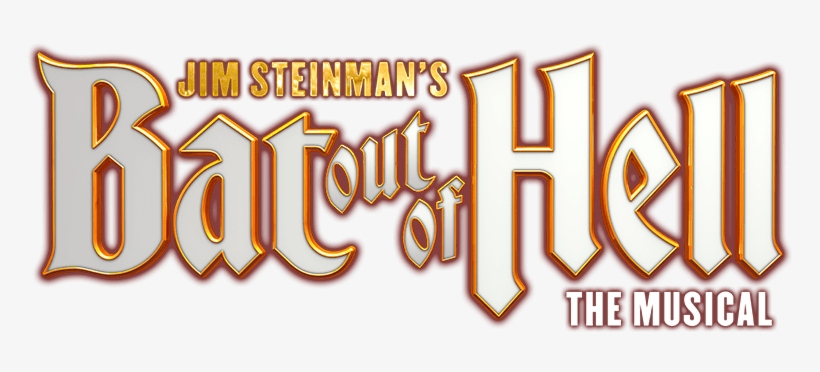 Bat Out Of Hell The Musical Logo - Bat Out Of Hell Logo, transparent png download