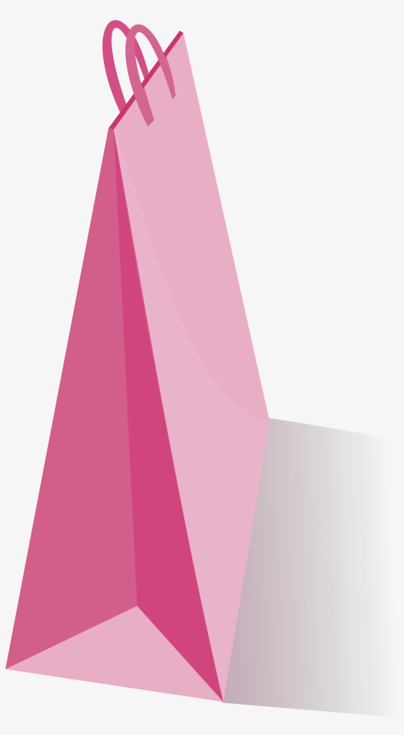 This Free Icons Png Design Of Pink Paper Bag, transparent png download