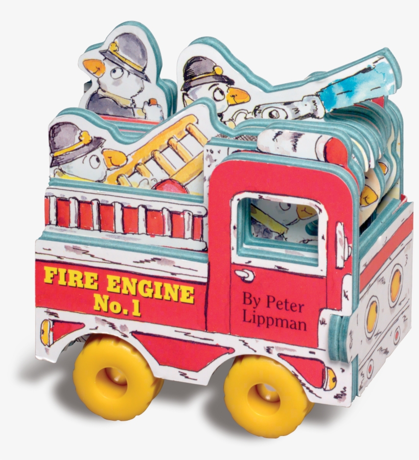 Products Translation Missing - Mini Wheels: Mini Fire Engine (mini Wheel Books), transparent png download