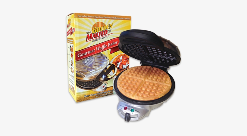 Golden Malted Waffle Baker - Carbon's Golden Malted Pancake And Waffle Flour Mix, transparent png download