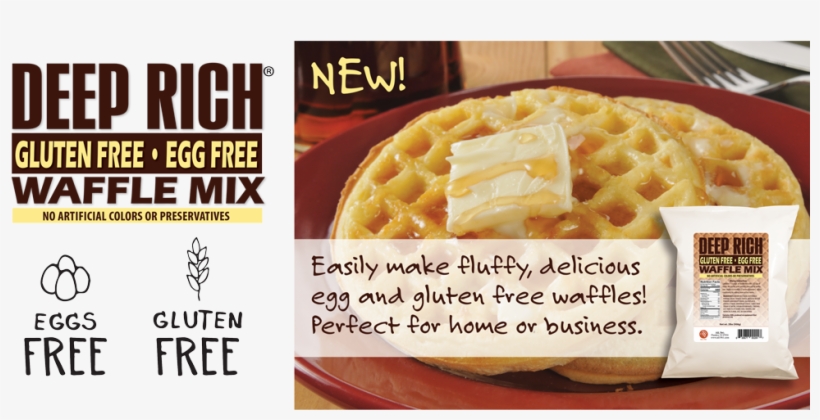 No Gluten, No Eggs, No Artificial Colors Or Preservatives - Belgian Waffle, transparent png download