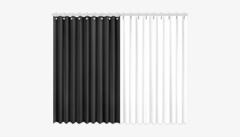 Black And White Window Curtain 52"x84" - Yestore Galaxy Nebula Space Planet Earth Window Blackout, transparent png download