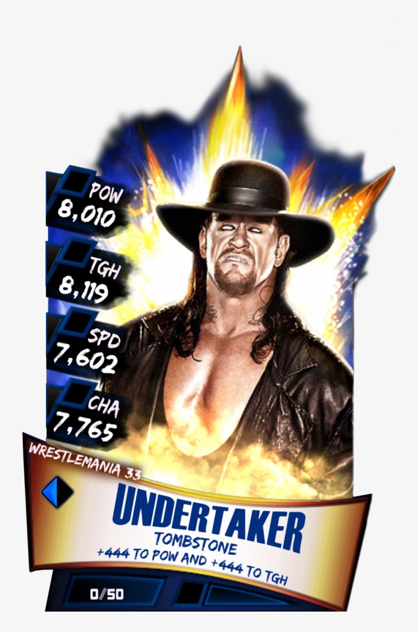 Undertaker S3 14 Wrestlemania33 - Wwe Supercard Wrestlemania 33 Becky Lynch, transparent png download