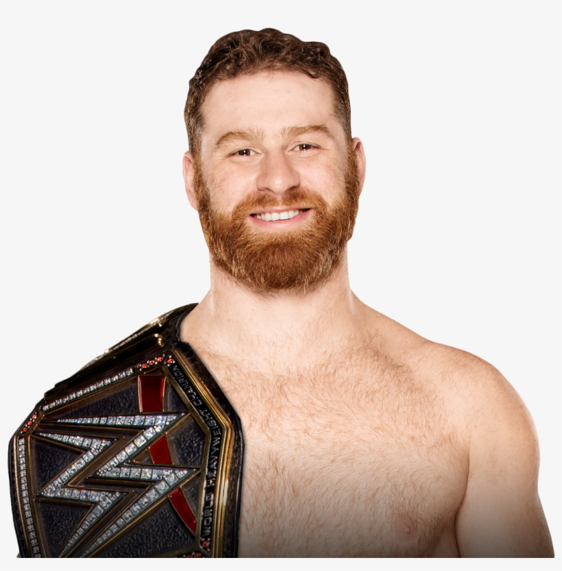Sami Zayn - Sami Zayn With Wwe Champion, transparent png download