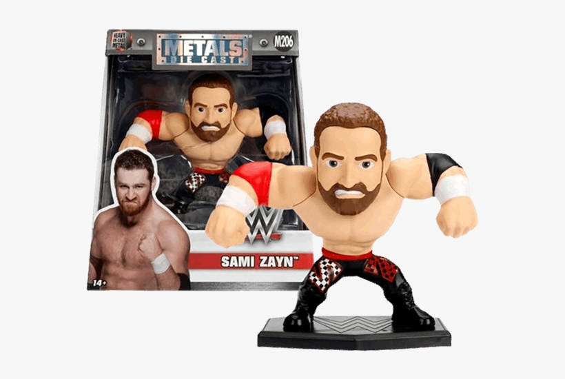 Jada Wwe Sami Zayn 4-inch Metals Die-cast Action Figure, transparent png download