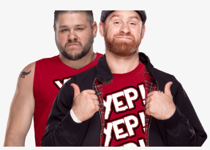 Sami Zayn Kevin Owens Yepyepyep T Shirt By Thephenomenalseth - Kevin Owens And Sami Zayn Raw, transparent png download