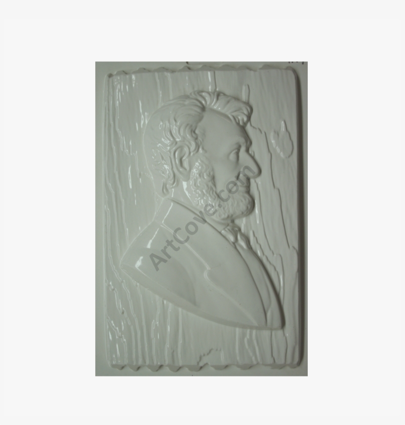 Abraham Lincoln Plaster Mold - Relief, transparent png download