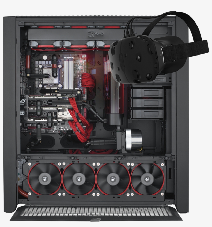 Join The Glorious Pc Master Race - Corsair 900d Obsidian Series Black Pc Case, transparent png download