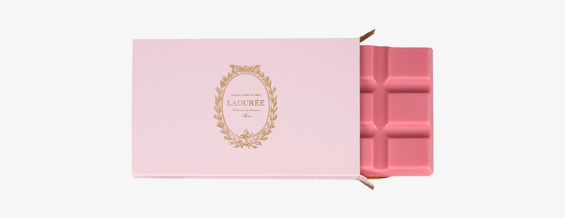 Mini Rose Chocolate Bar Chocolate Gifts, Chocolate - Laduree Pink Chocolate Bar, transparent png download
