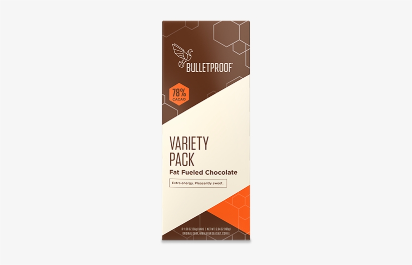 Chocolate Fuel Bars Variety - Bulletproof Chocolate Fuel Bars Variety Pack (3 Pack), transparent png download