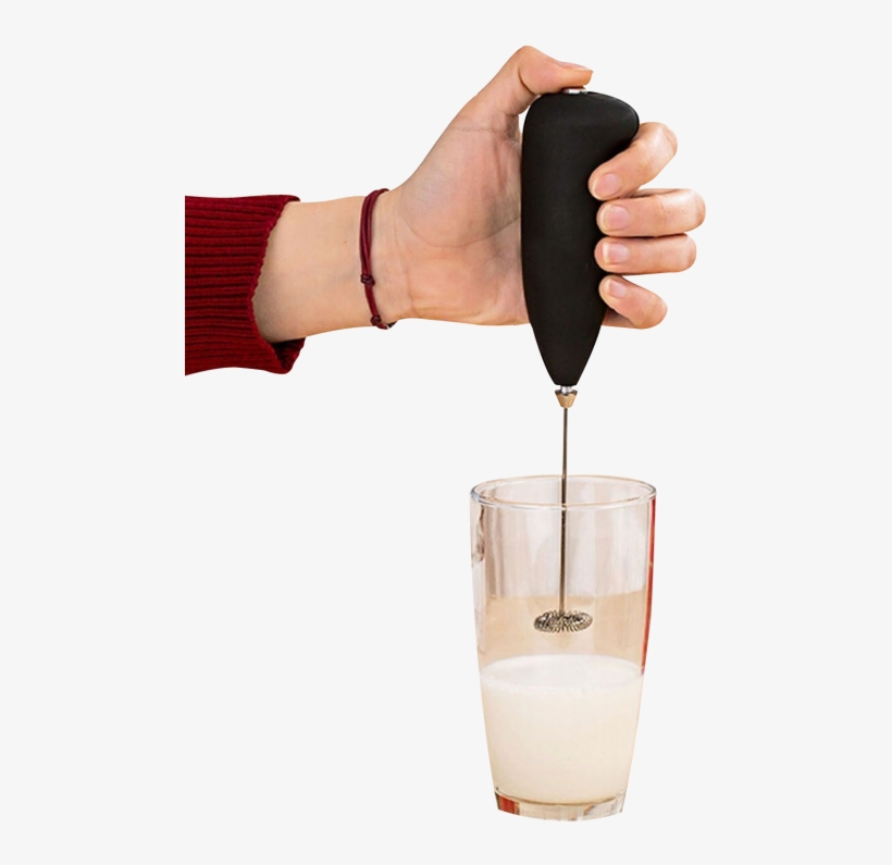 Download Hand Blender Mixer Png Image - Hongxin Electric Milk Frother Handheld Milk Wand Mixer, transparent png download