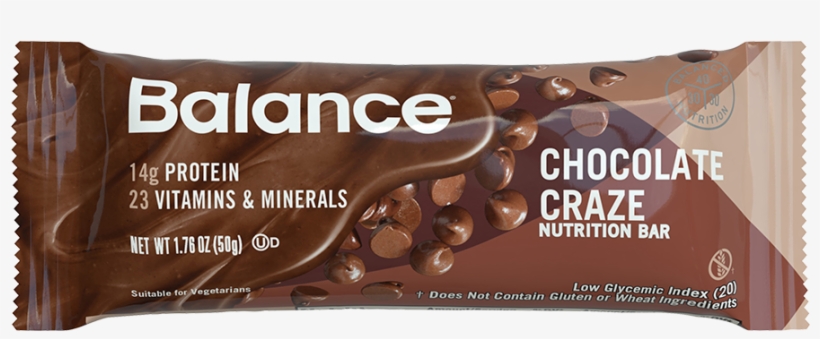 Balance Bar Nutrition Bar Chocolate Craze, transparent png download