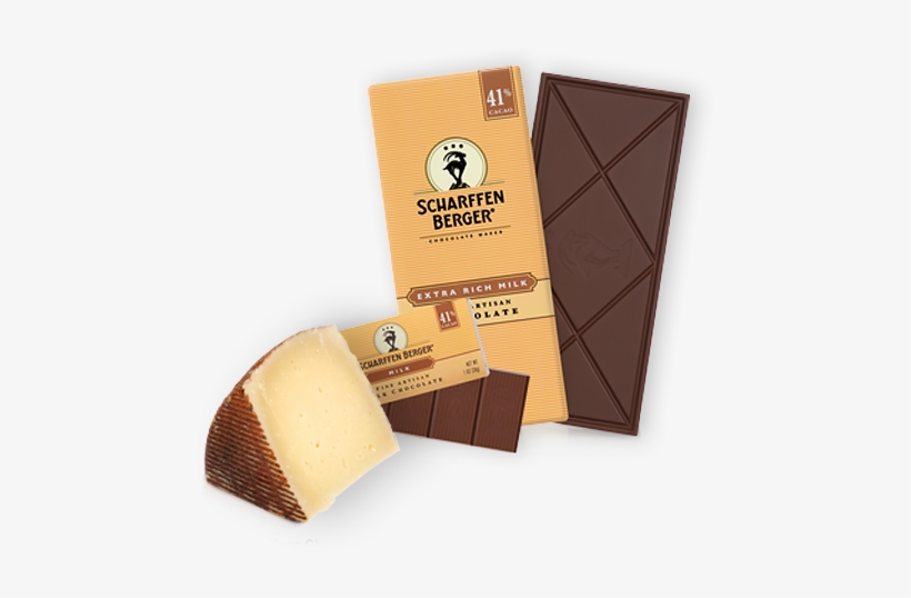 Extra Rich Milk 41% Paired With Manchego - Scharffen Berger - 62 Percentage Cacao Semisweet 3, transparent png download