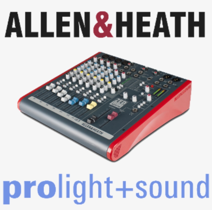 1 A&h Zed60 10fx - Allen & Heath Zed60-10fx - Analogue Mixer, transparent png download