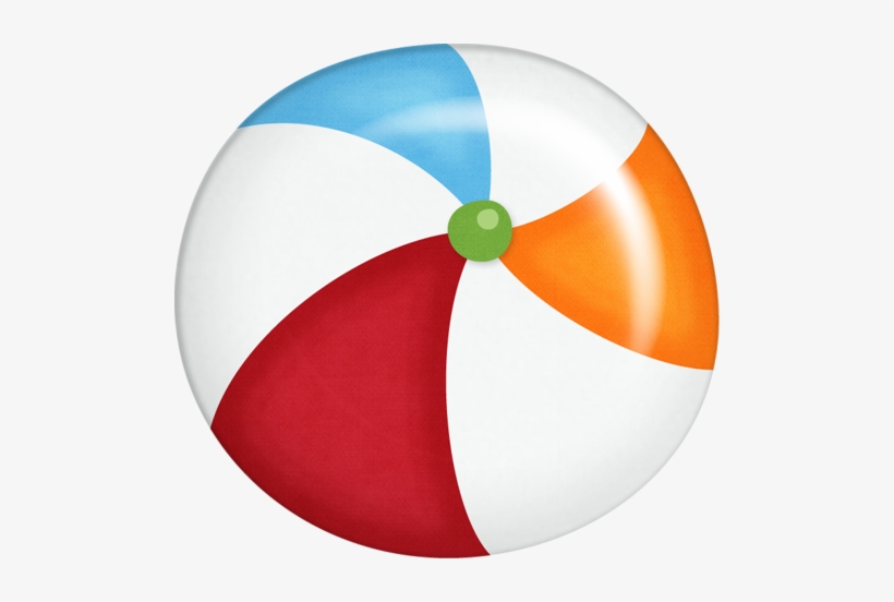 Ball Clipart Party - Pool Party Ball Clipart, transparent png download