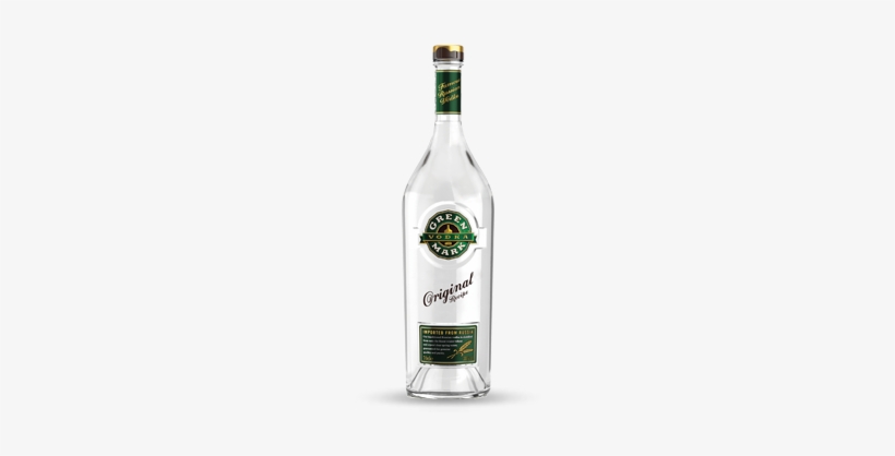 Green Mark Traditional Russian Vodka - Russian Vodka Green Mark, transparent png download