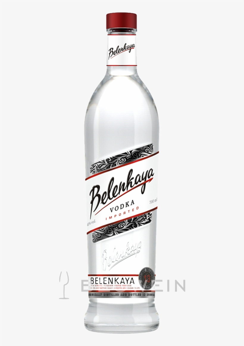 Belenkaya Lux Russian Vodka 0,7 L - Belenkaya Vodka, transparent png download