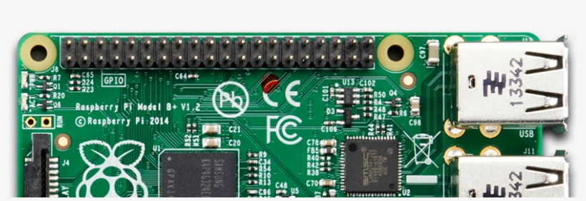 Raspberry Pi - Raspberry Pi Model B+, 512mb, transparent png download