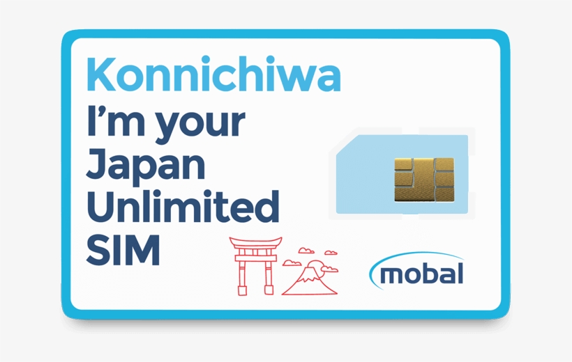 Japan Sim Card - Sim Card Prepaid Sim For Japan At Ngo, transparent png download