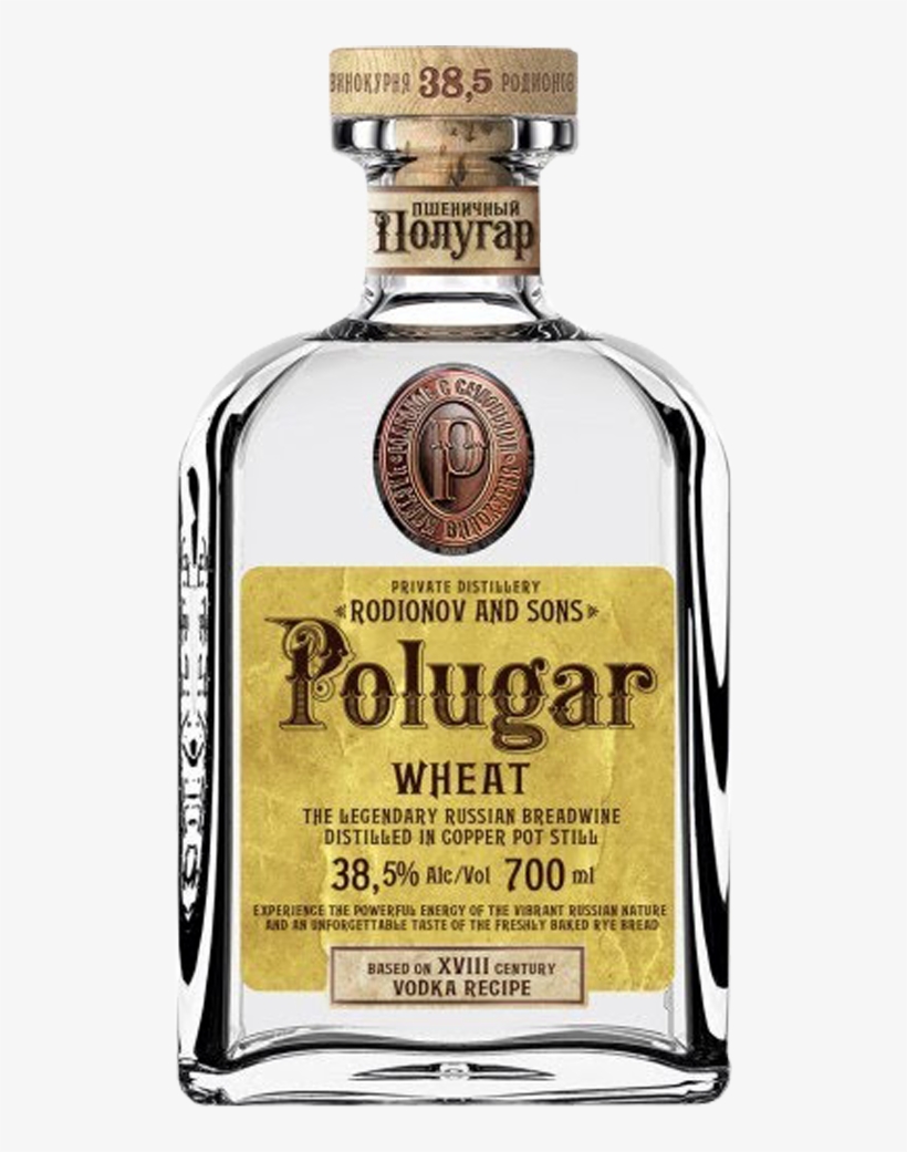 Polugar Vodka - Polugar Classic Rye Vodka, transparent png download