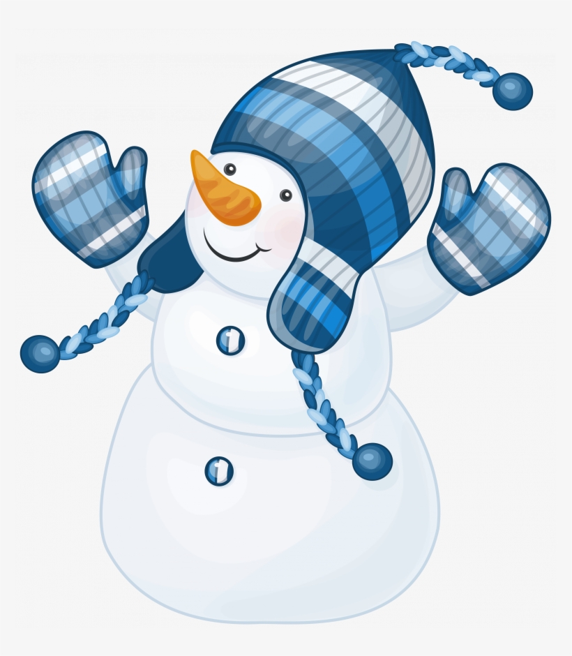 Best Clip Art Library Vector Images Stocks - Snowman Clip Art, transparent png download