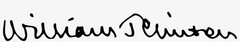 Open - William J Clinton Signature, transparent png download