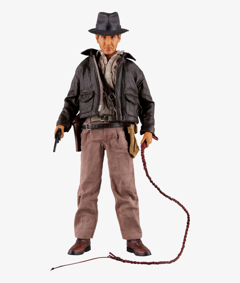 The Kingdom Of The Crystal Skull Sixth Scale Figure - Indiana Jones Transparent, transparent png download