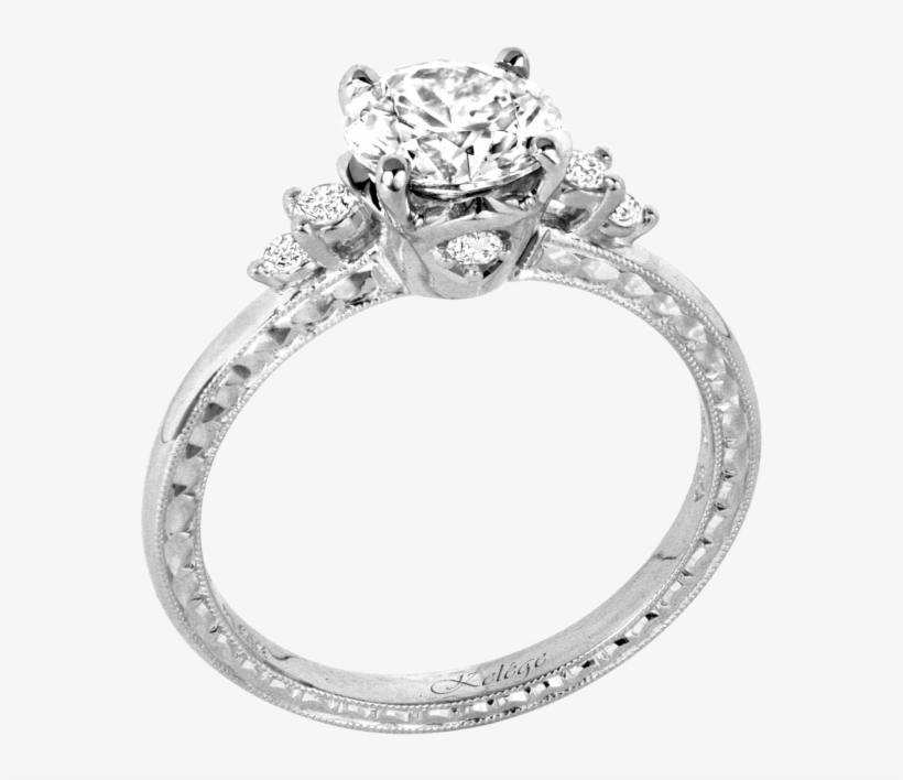 Kgr 1143 18k Gold Ring - Engagement Ring, transparent png download