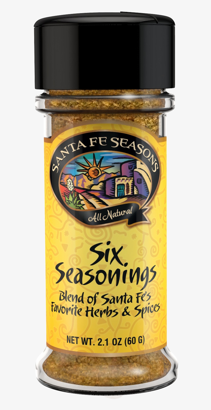 Six Seasonings Blend Of Herbs And Spices - Santa Fe Seasons Roasted Red Chile Salsa, transparent png download