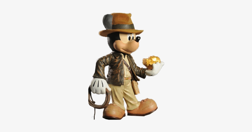 No Caption Provided - Mickey Mouse Indiana Jones, transparent png download