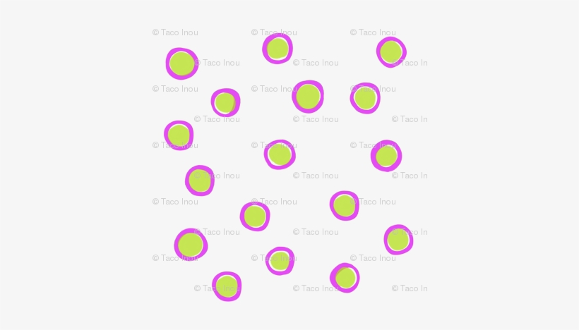 Watercolor Double Circle Heliotrope Green-yellow - Blue, transparent png download