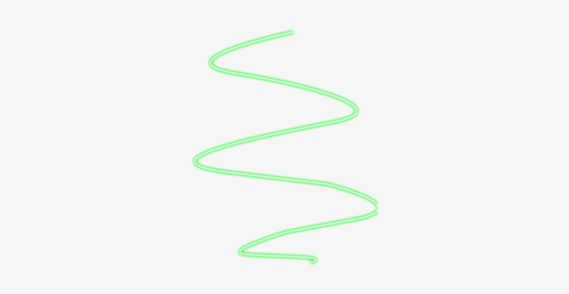 Green Glow Line By Sakuraclonehime - Green Glowing Lines Png, transparent png download