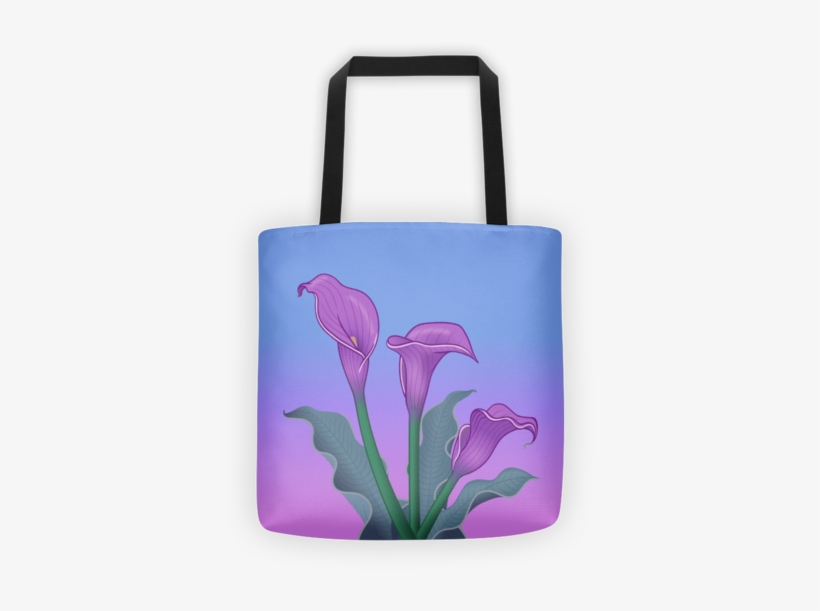 Calla Lily Tote Bag - Tote Bag, transparent png download