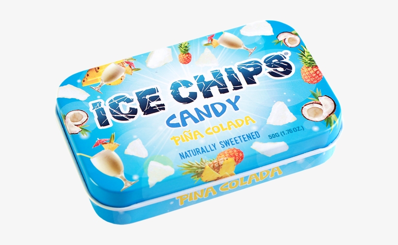 Ice Chips® Pina Colada Xylitol Candy - Ice Chips, transparent png download