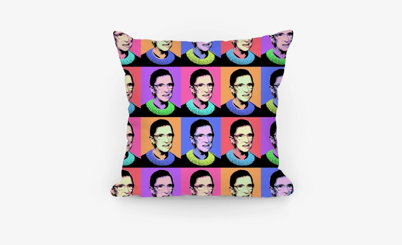 Rbg Pop Art Pillow - Pop Art Pillow Png, transparent png download