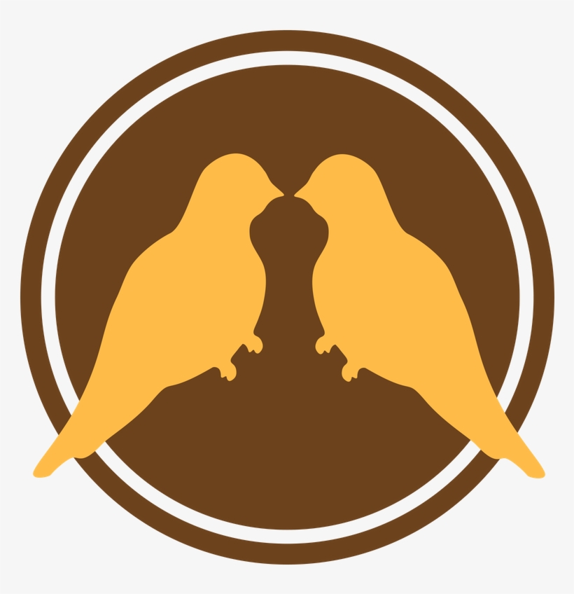 Yellow Bird 2 Brown Circle - Logo Marca Cocodrilo, transparent png download