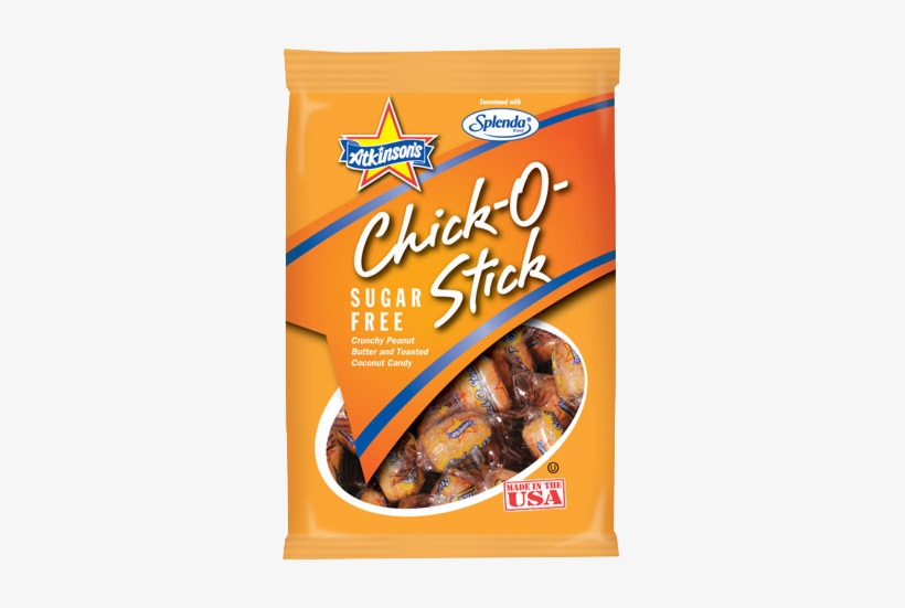 Sugar Free Chick O Sticks Crunchy Peanut Butter & Toasted - Chick O Stick Sugar Free, transparent png download