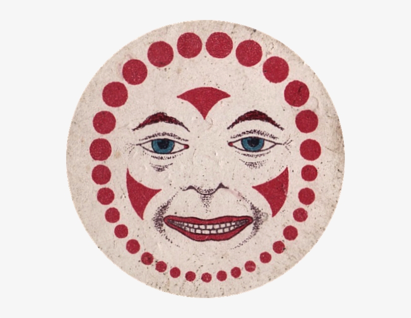 This Is An Interesting Graphic I Found This Inside - Vintage Clown Face, transparent png download