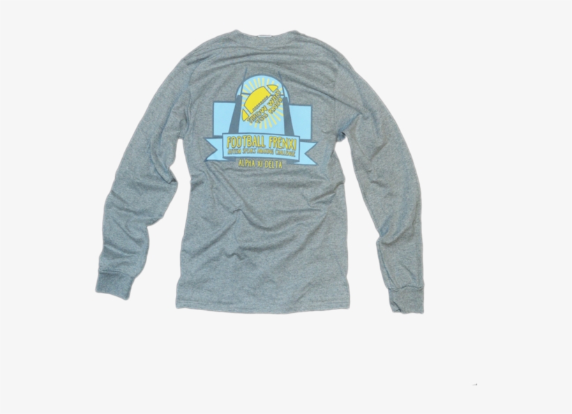 Alpha Xi Delta Longsleeve Back 2 - Long-sleeved T-shirt, transparent png download