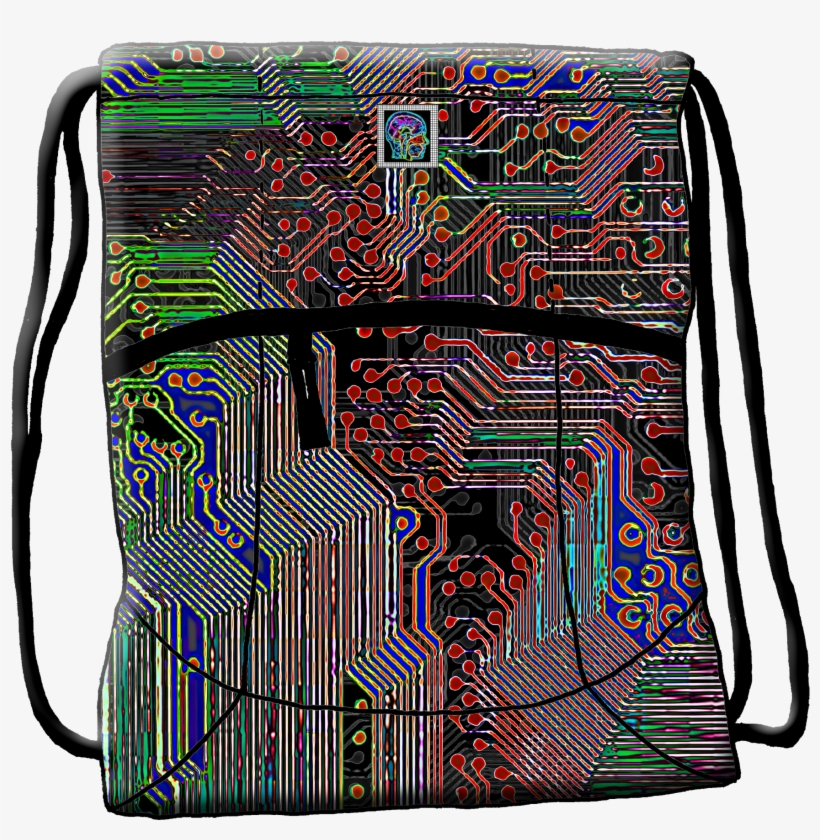 "pcb" (printed Circuit Board) On Adidas Sportsack - Shoulder Bag, transparent png download