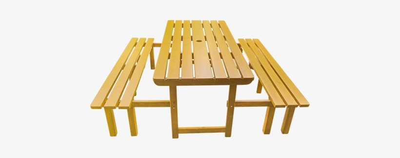 Picnic Bench - Pallet Furniture Png, transparent png download
