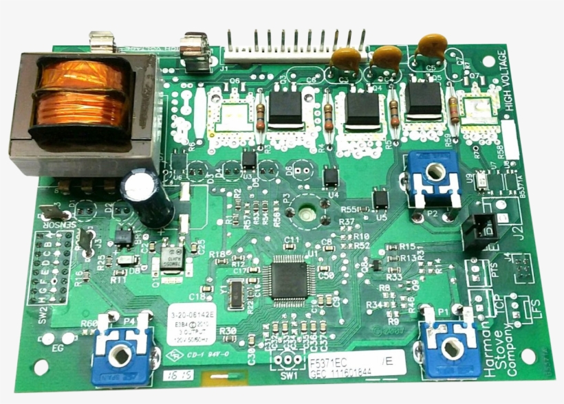 Harman P38 Circuit Board Upgrade Kit For Stoves With - Control Board For Mt Vernon Pellet Stove, transparent png download