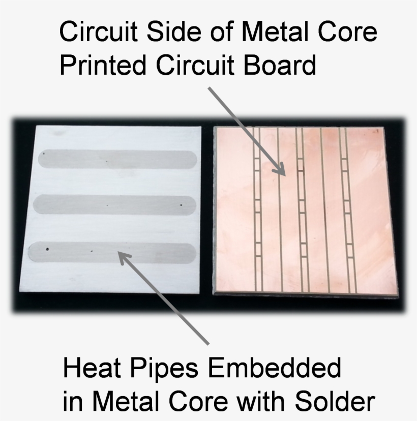 Photograph Of Metal Core Printed Circuit Board With - Pcb Heat Spreading, transparent png download